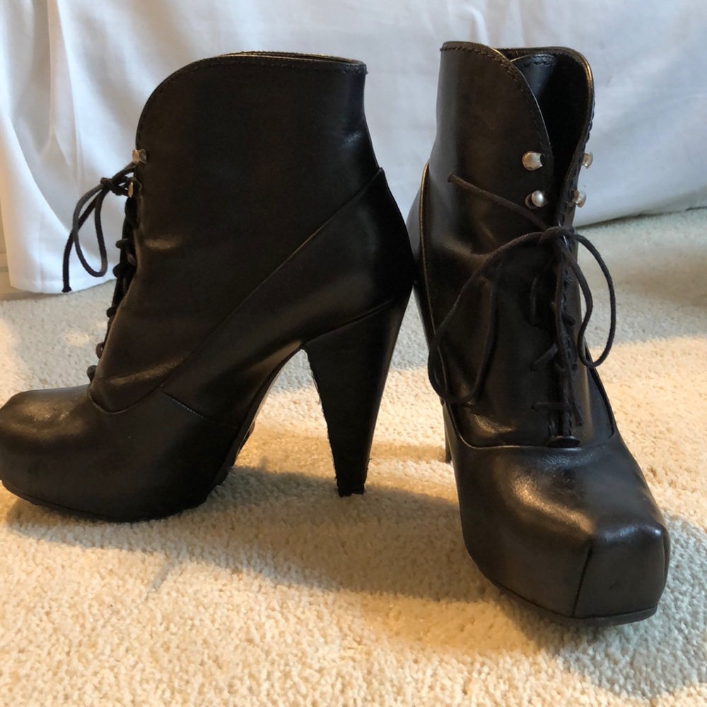 Proenza Schouler lace up ankle boots
